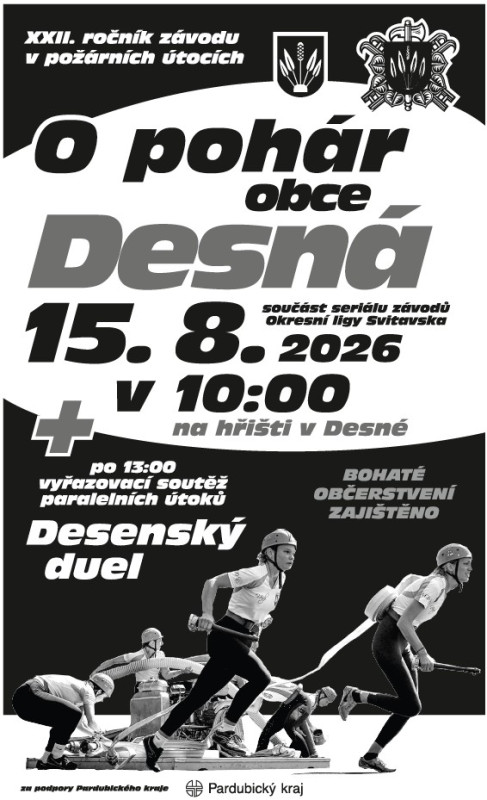 Hasičská soutěž Desná